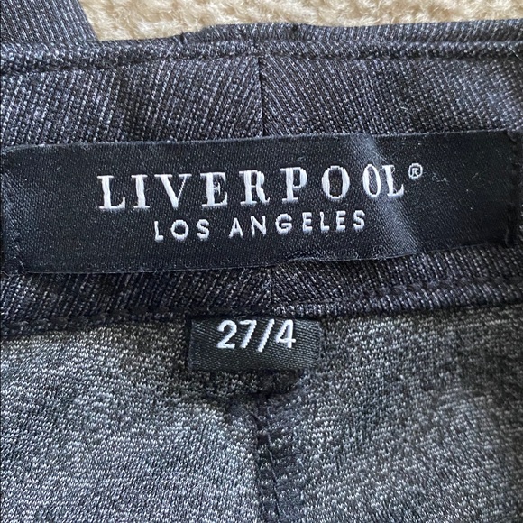 Liverpool Los Angeles 2 pairs size 27/4 grey and black pairs pants - Picture 2 of 10